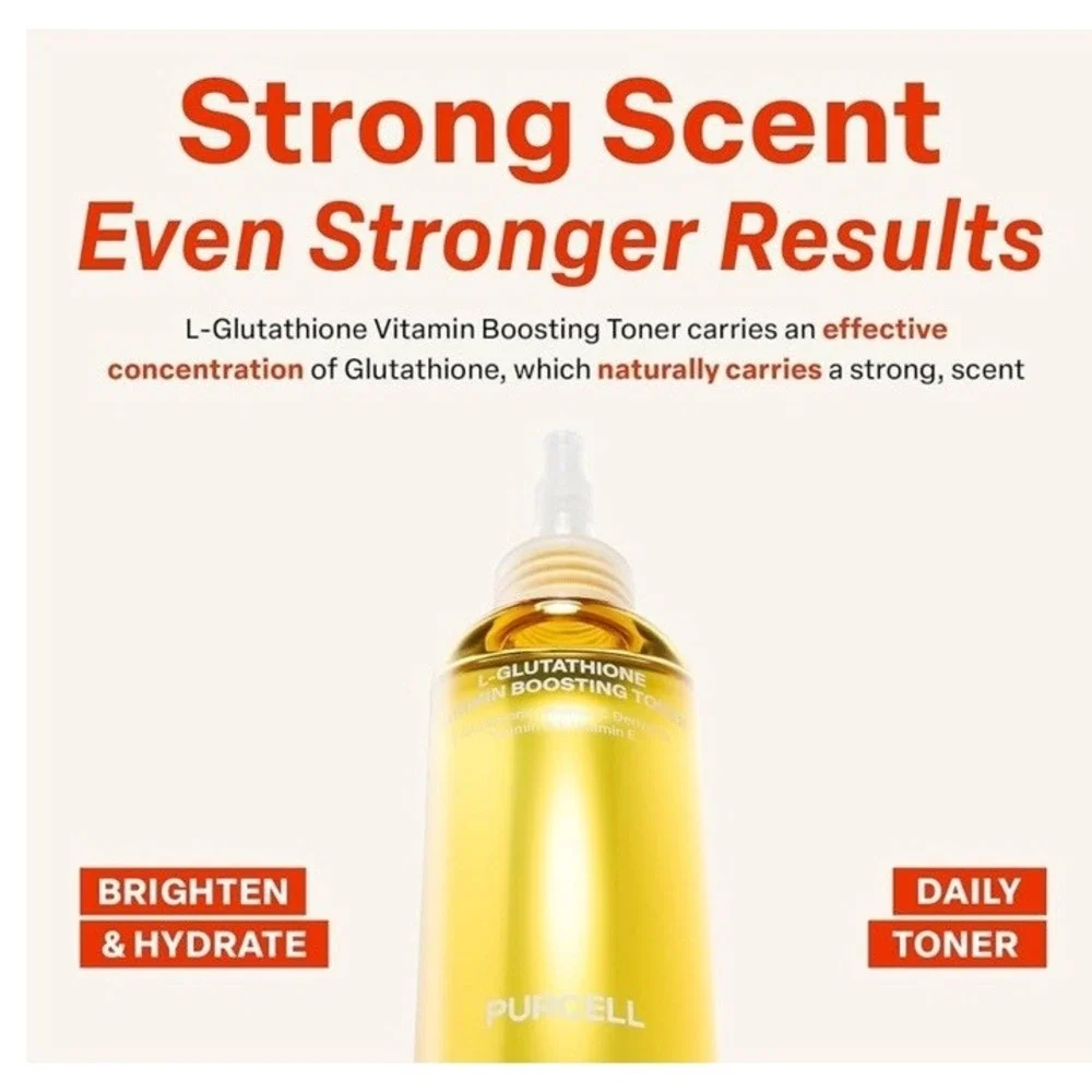 Purcell L-Glutathione Vitamin Boosting Toner 150ml - Authentic Exp: 2028